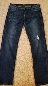 Kut from the Kloth Catherine Boyfriend jeans, 10
